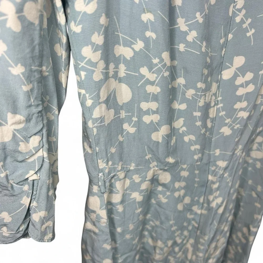 Feminine Fit & Flare -Boden Baby Blue Silk-Lined Dress | US 2 / UK 6